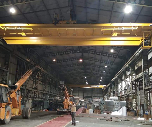 DOUBLE GIRDER EOT CRANE